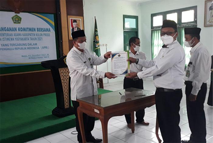 Asosiasi Penghulu Kulonprogo Komitmen Tolak Korupsi dan Gratifikasi