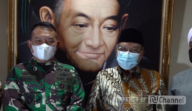 Canda KH Said Aqil : Nama Letjen TNI Dudung Kalau Mau Ditambahi Kiai Bolehlah