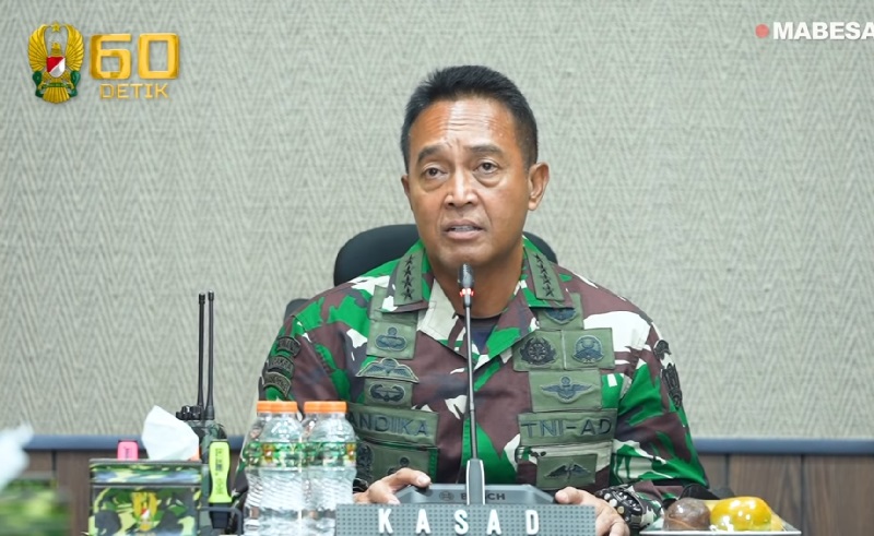 KSAD Jenderal TNI Andika Perkasa Bakal Kirim Sejumlah Peralatan Canggih ke Kodam Kasuari