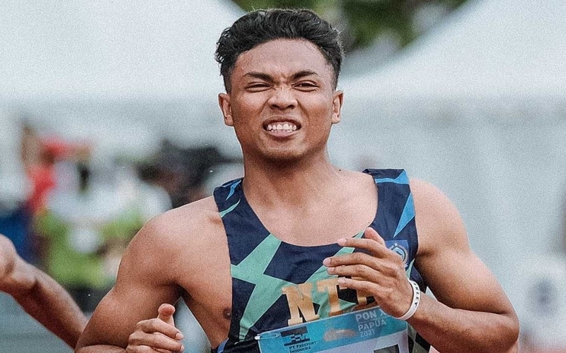 Finis Keempat, Lalu Zohri Gagal Rebut Medali SEA Games 2021