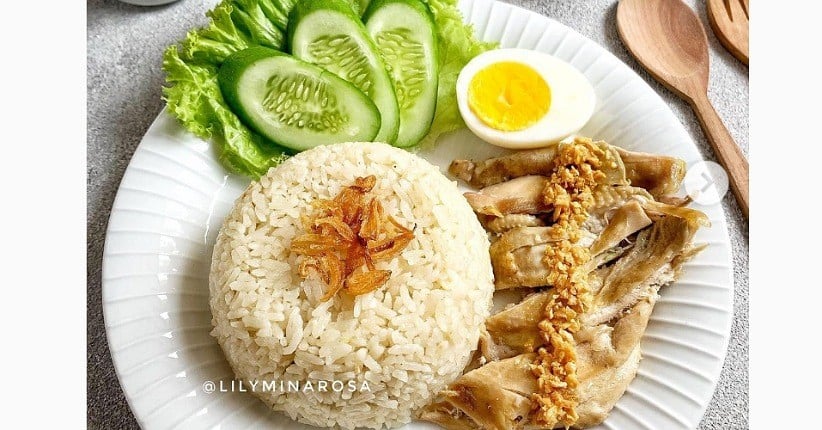 Cara Membuat Nasi Hainan Sederhana Pakai Rice Cooker, Lezat Dipadukan Ayam Kampung