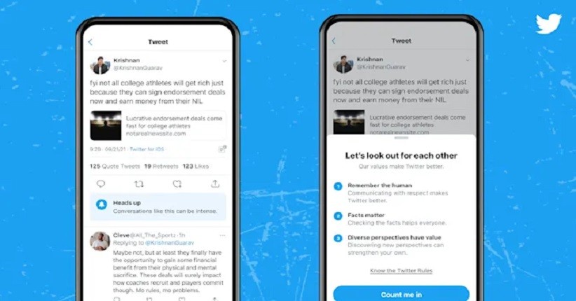  Twitter Mulai Uji Fitur Heads Up di iOS dan Android