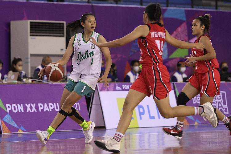 Hasil Basket Putri PON XX Papua 2021: Bantai Jakarta, Jawa Timur Ditunggu Bali di Final