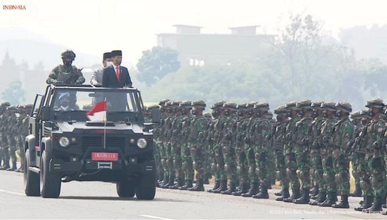 Jokowi Tetapkan 3.103 Pasukan Komponen Cadangan