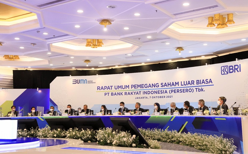 Gelar RUPSLB, BRI Tegaskan Komitmen Penerapan Keuangan Berkelanjutan