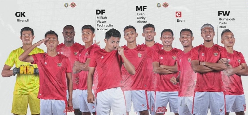 Ramai Rumakiek Cetak Gol Debut, Indonesia Unggul 1-0 atas Taiwan di Babak Pertama