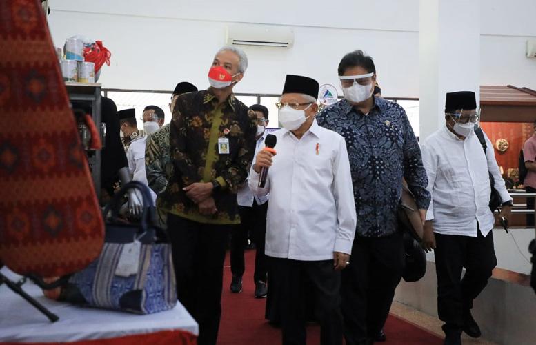 Wapres Optimistis Jateng Mampu Tanggulangi Kemiskinan Ekstrem Akhir Tahun 2021