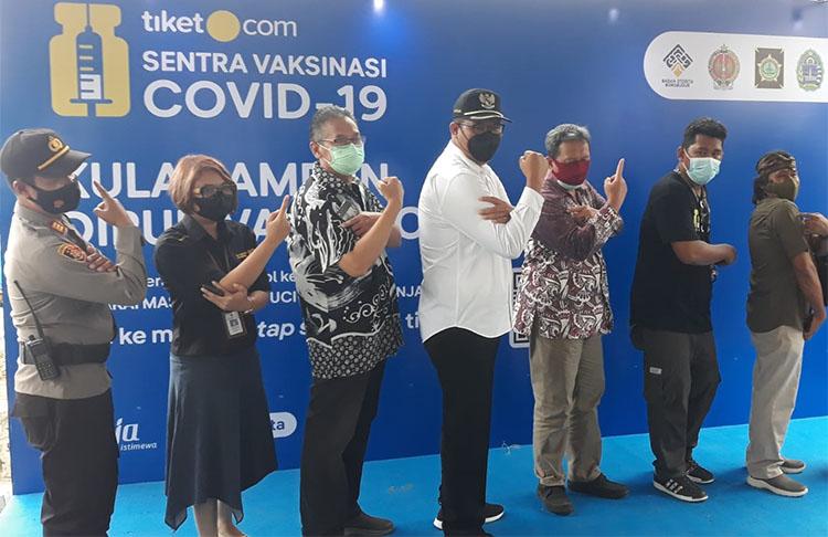Gandeng BOB, Pemkab Kulonprogo Tuntaskan Vaksinasi bagi Warga di Perbukitan Menoreh