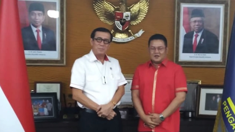Bupati Bangka Selatan Temui Menteri Yasonna, Minta Dirikan Lapas