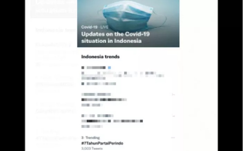 HT Pidato Kebangsaan, #7TahunPartaiPerindo Jadi Trending Topic Twitter