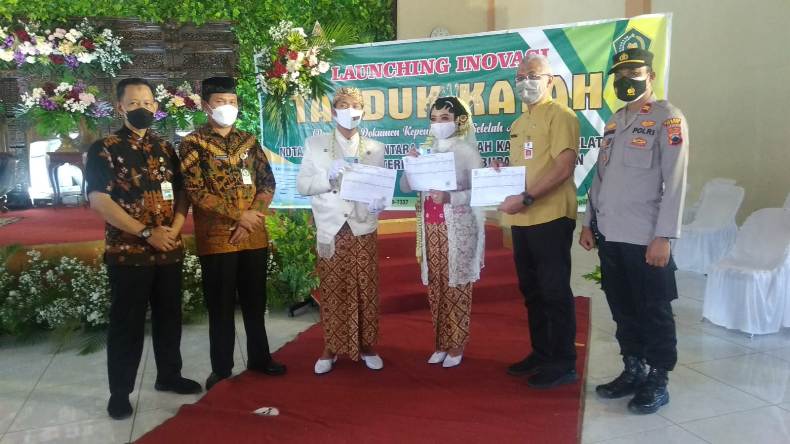 Inovasi Tanduk Katah, Pengantin di Klaten Dapat Ini Usai Akad Nikah 