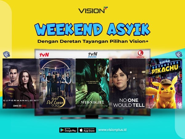Mau Nonton Superman, Drama Korea hingga Pokemon di Akhir Pekan? Segera Unduh Vision+ di Sini!