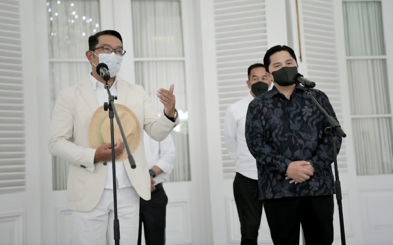 Ridwan Kamil Tawarkan 2 Kawasan Metropolitan Rebana Jabar ke Investor Timur Tengah