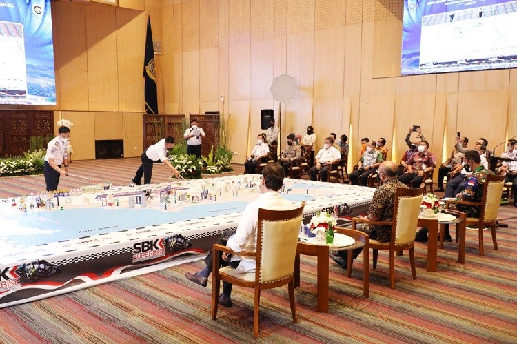 Jelang Event World Superbike 2021 Mandalika, Kemenhub Simulasi Rekayasa Lalu Lintas  