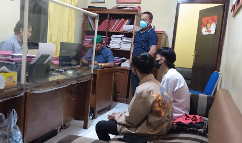 Aksi Vandalisme Corat-Coret di Kompleks Lemdikpol Sukabumi, 2 Remaja Diamankan