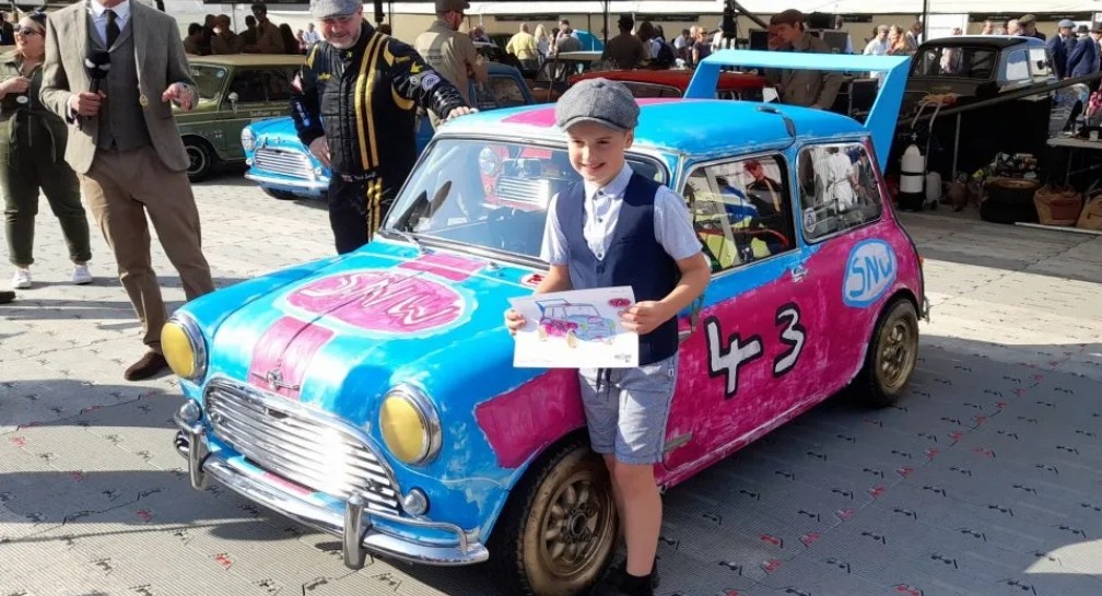 Didesain Bocah 9 Tahun, MINI Cooper Ini Juarai Balapan Mobil