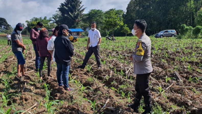 Sesosok Mayat Pria Ditemukan di Perkebunan Wiwiyaan Tomohon Selatan