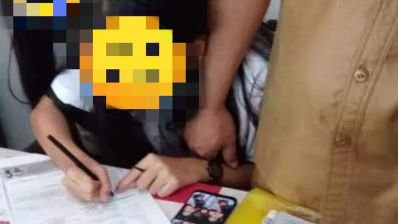 Oknum Guru Remas Payudara Siswi di Minsel Ditahan