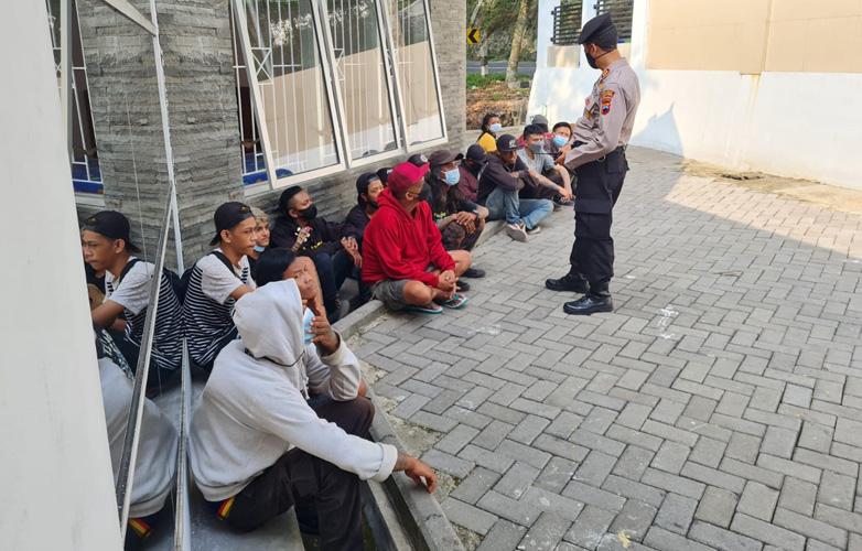 Terjaring Operasi Yustisi, 10 PGOT Ini Digiring ke Rumah Singgah Dinas Sosial Salatiga