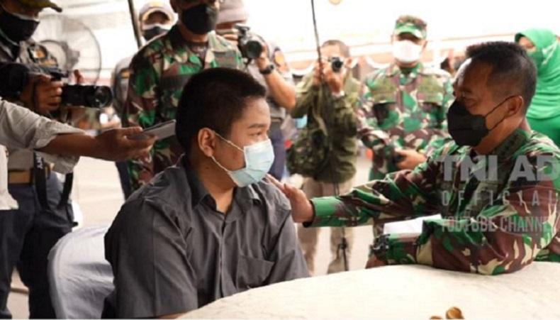 Di Depan KSAD Jenderal Andika Perkasa, Anak Yatim Piatu Ini Ingin Jadi TNI AD