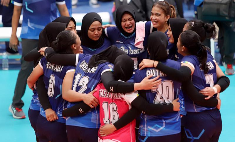 Hasil Voli Putri PON XX Papua: Jawa Barat Rebut Emas Usai Hajar Jawa Tengah