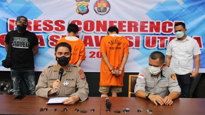 Beraksi di 29 TKP, 2 Residivis Curanmor Ditangkap Polda Sulut