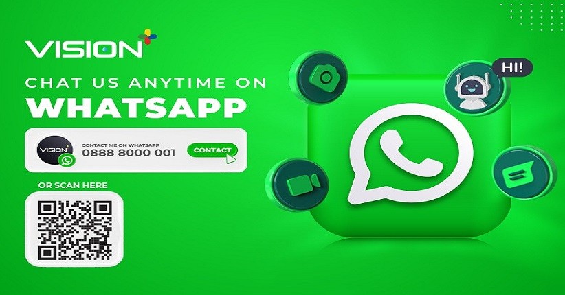 Mau Tanya-Tanya tentang Vision+? Langsung Saja Chat ke  ke Nomor WhatsApp Ini!