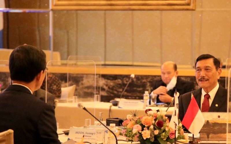 Kerja Sama Kemaritiman, Luhut Ajak Korsel Bangun Dunia dengan Prinsip Keberlanjutan