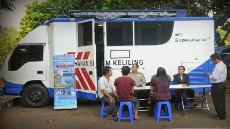 Catat Jadwal Dan Lokasi Layanan Sim Keliling Di Dki Jakarta Hari Ini