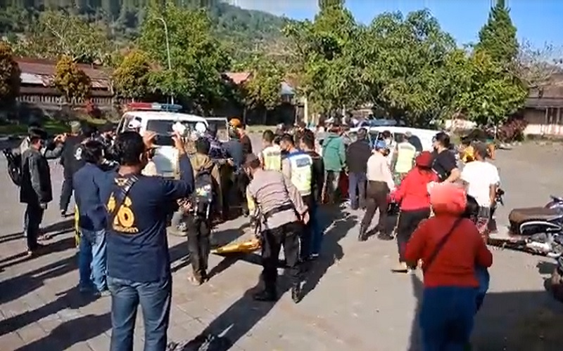 Gempa Bali, Evakuasi Korban Meninggal di Bangli Terkendala Longsor