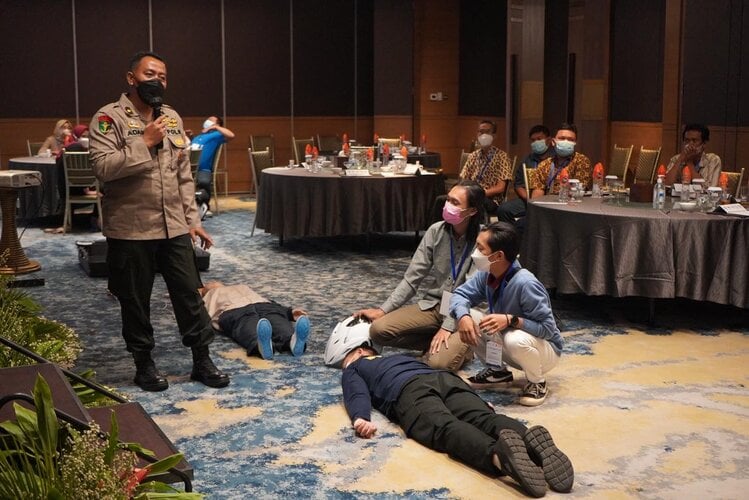 Tekan Angka Fatalitas, Jasa Raharja Beri Pelatihan Penanganan Gawat Darurat di Jalur Rawan Laka