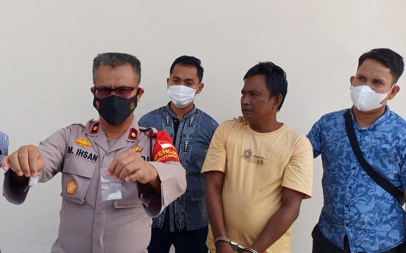 Kantongi 9 Paket Sabu, Pengemudi Bentor Tak Berkutik Ditangkap Polisi 