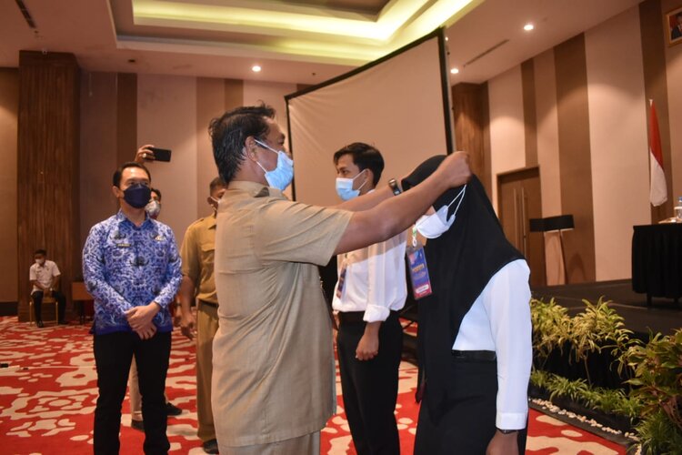 Disparbudkepora Babel Gelar Pelatihan Kader Inti Pemuda Anti Narkoba