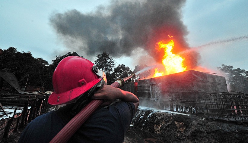 5 Rumah di Dewantara Aceh Utara Hangus Dilalap Sijago Merah
