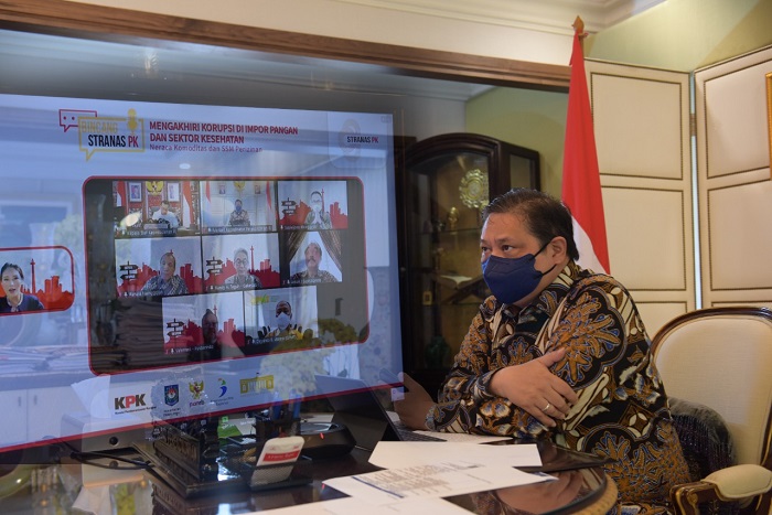 Menko Airlangga: Badan Informasi Geospasial Beri Kepastian Ruang Investasi dan Pemerataan Ekonomi 