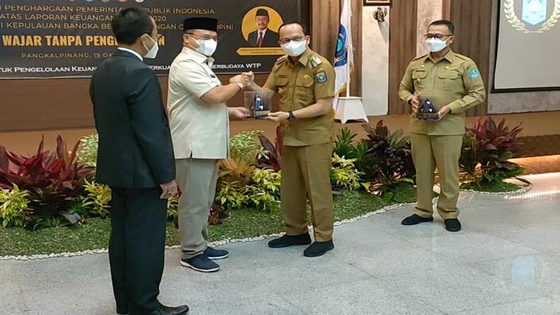 Pemkab Bangka Tengah Sukses Raih  WTP Lima Kali Berturut