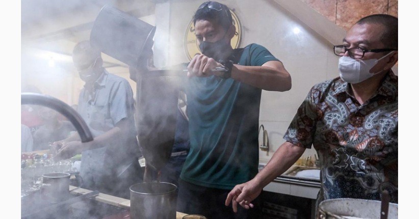 Mencicipi Kopi Aceh, Sandiaga Uno Sebut Solong Coffee Bangkitkan Ekonomi Nasional