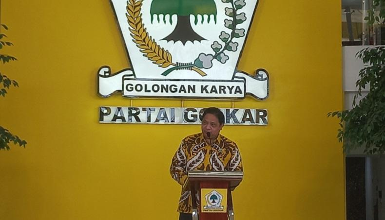 Airlangga Sebut Golkar Terus Dongkrak Elektabilitas Ridwan Kamil Jelang Pilkada 2024