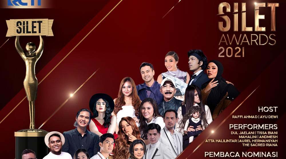 Ajang Penghargaan Silet Awards 2021 Hadir Malam Ini Live Pukul 18.00 WIB hanya di RCTI