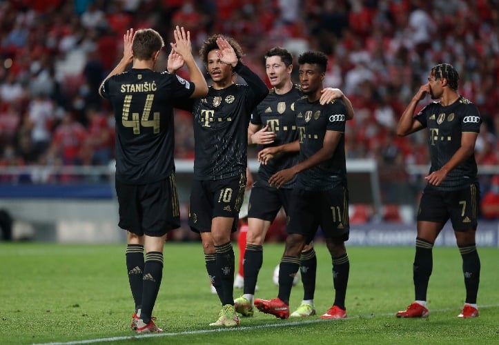 Tampil Perkasa, Bayern Munchen Libas Benfica 4-0
