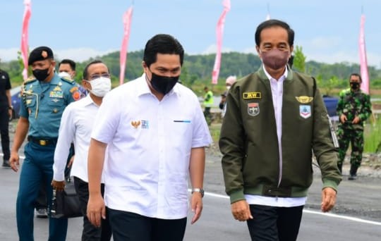 Dukung Kepemimpinan Erick Thohir di PSSI, Presiden Jokowi: Reformasi Total Sepak Bola Indonesia