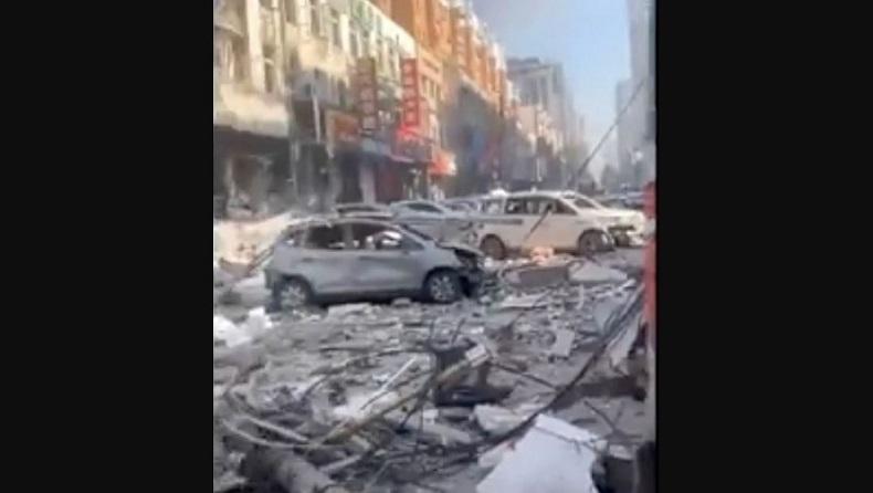 Ledakan Dahsyat di Restoran China Hancurkan Mobil dan Bangunan, Begini Penampakannya