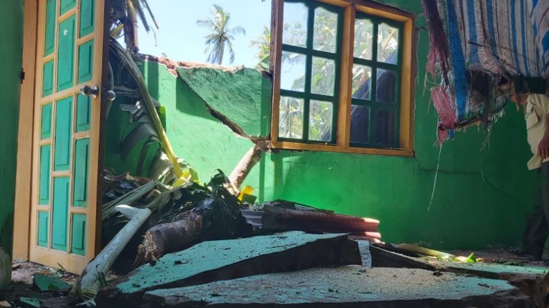 Angin Kencang Terjang Sinjai, 4 Rumah Warga Berantakan