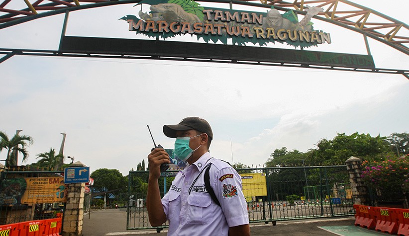 17 Ribu Pengunjung Padati Ragunan di Libur Natal 2021