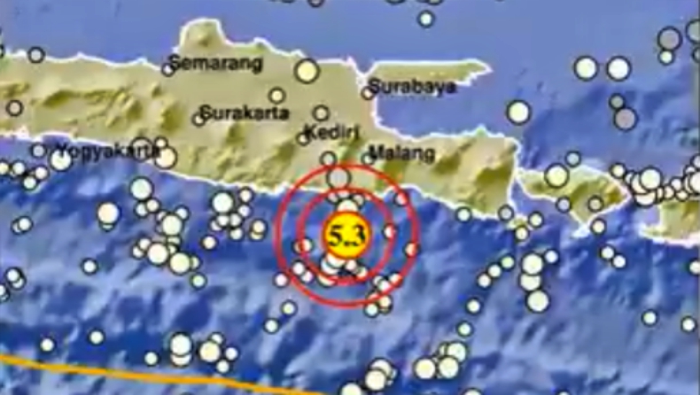 Gempa Terkini Magnitudo 5,3 Guncang Kabupaten Malang