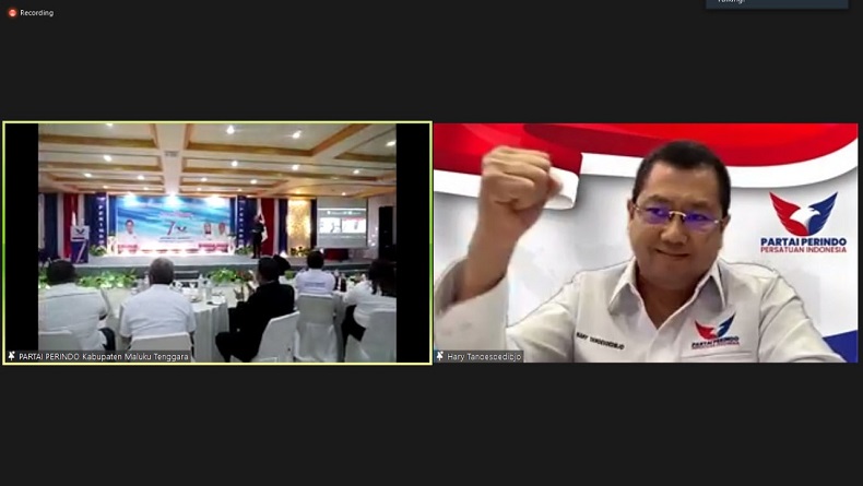 Buka Rapimwil Maluku, Hary Tanoesoedibjo: Partai Perindo Konsisten Perjuangkan Kesejahteraan Rakyat