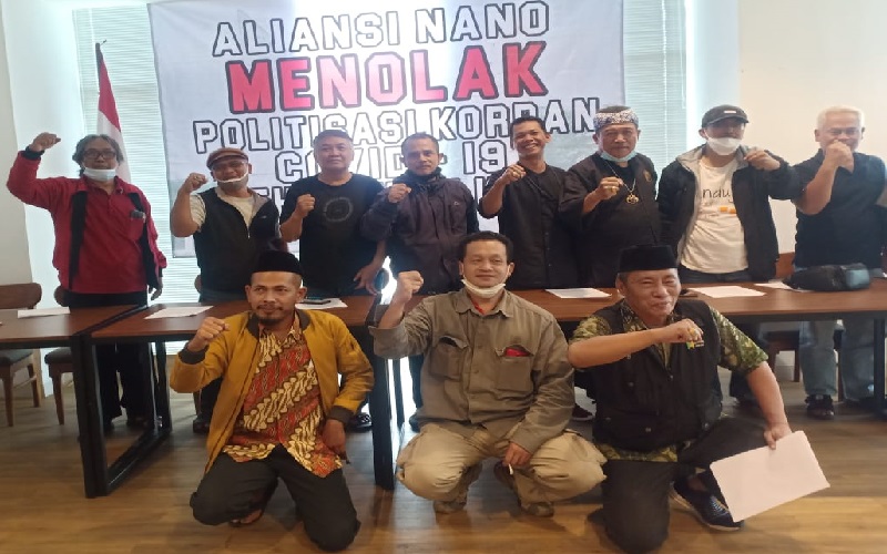 Kritik Monumen Perjuangan Covid-19, Aliansi Nano Jabar: Stop Politisasi Pandemi