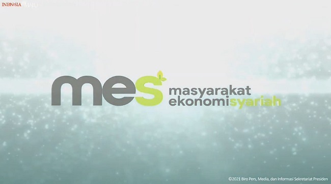 Di Hari Santri Nasional, Jokowi Resmi Luncurkan Logo Baru Masyarakat Ekonomi Syariah