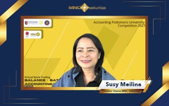 Webinar Nasional Podomoro University, Dirut MNC Sekuritas: Generasi Milenial Berperan Penting di Pasar Modal