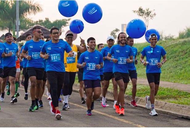 Sandiaga Uno Bangga Jadi Peserta Lomba Lari Hybrid Terbesar se-Indonesia